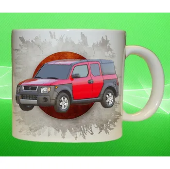 hrnek s Hondou Honda Element 75ml (hrneček s osobním autem Honda)