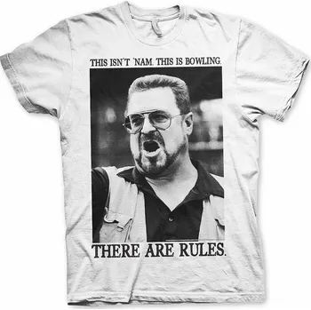 Pánské tričko Big Lebowski tričko, There Are Rules, pánské M