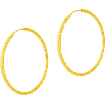 Náušnice Zlaté náušnice kroužky, 29 mm - AP528-9525