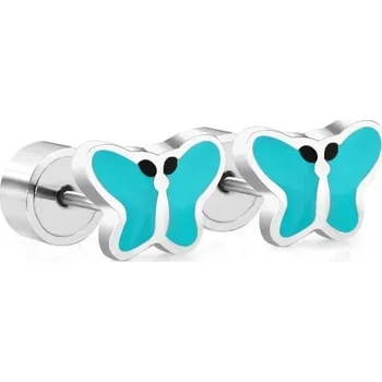 Náušnice Dívčí náušnice se zirkony - 159JS