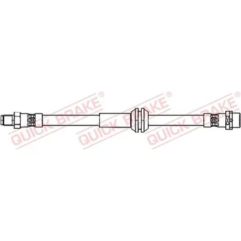 Brzdová hadice Brzdová hadice QUICK BRAKE 32.415