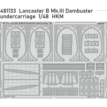 Plastikový model Eduard 1/48 Lancaster B Mk.III Dambuster undercarriage (HKM)