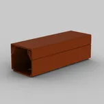 KOPOS KOLÍN KOPOS Lišta LHD 20X20 vkládací, tm.hnědá, délka 2m LHD 20X20_TD