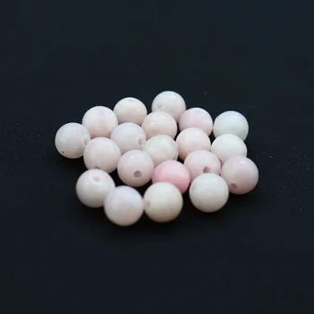 Drahý kámen Pro Háčkování Opál růžový přírodní 6 mm