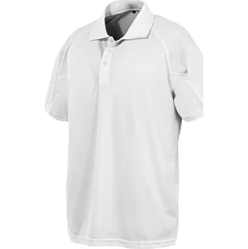 Dámské tričko Spiro Unisex funkční polo triko RT288 White XXL