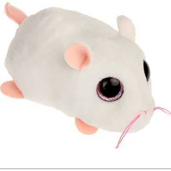 plyšák Ty Teeny Ty's myška Anna 10 cm bílá