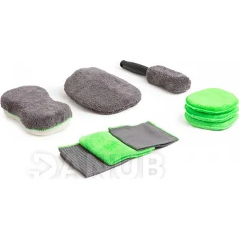 Sada mikrovláknových houbiček na mytí auta