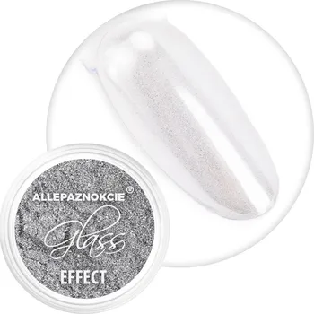 Nailee Leštící pigment Glass Effect stříbrný 02