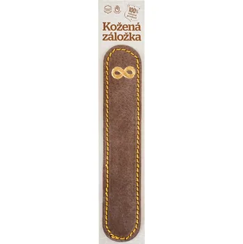 Doplněk ke knize Nekonečno - kožená záložka do knihy