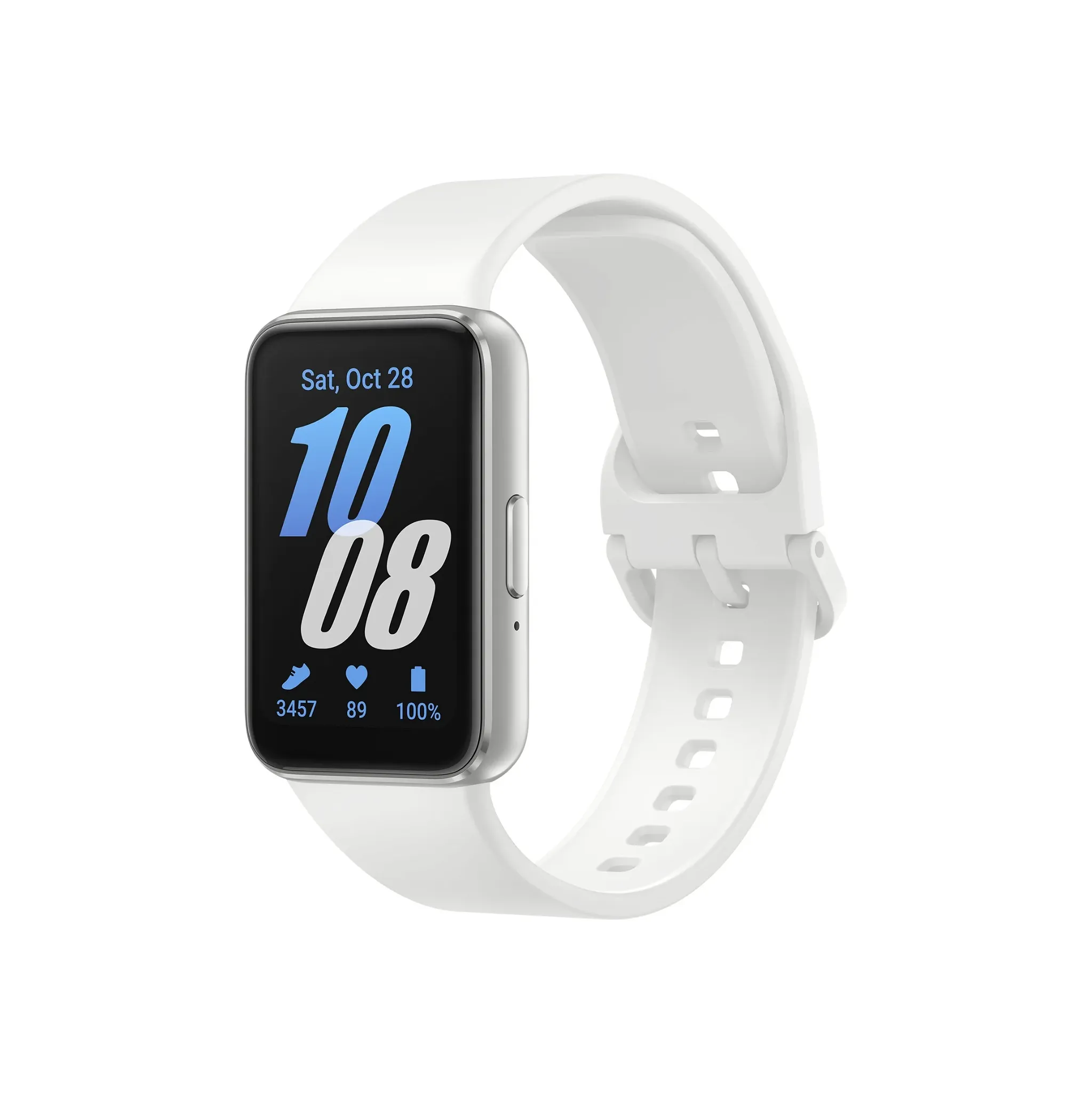 Fotografie 1 - Fitness náramek Samsung Galaxy Fit3 stříbrný