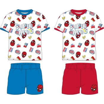 Chlapecké pyžamo Spider Man - licence Chlapecké pyžamo - Spider-Man 52041139, bílá / modrá Barva: Modrá, Velikost: 104