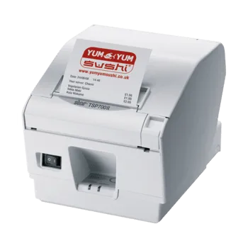 Pokladní tiskárna Star TSP743II 99257300 pokladní tiskárna, HI X, 8 dots/mm (203 dpi), řezačka, USB, šedá