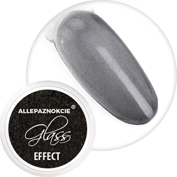 Nailee Leštící pigment Glass Effect černý 12