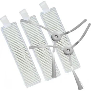 Kartáč pro robotický vysavač HEPA filtry , kartáče pro S60 pro ROWENTA RR7447WH X-plorer S60 sada 5ks