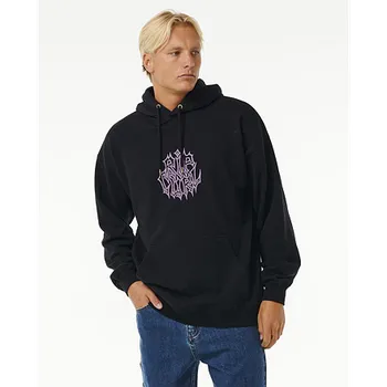 Pánská mikina Mikina Rip Curl QUALITY SURF PRODUCTS HOOD Black velikost L