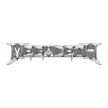 Merch Megadeth: Megadeth Pin Badge: Chrome Logo