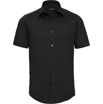 Pánská košile Russell Pánská strečová košile R-947M-0 Black XXL (45/46)
