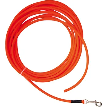 Vodítko pro psa Heim Stopovací vodítko z BioThane 8 mm 10 m oranžové