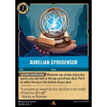 Karetní hra Aurelian Gyrosensor 163/204 - Into the Inklands Typ karty: Standard