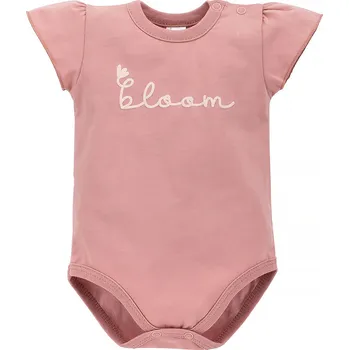 Kojenecký body BODY PINOKIO KOJENECKÉ, S NÁPISEM, DARK PINK, SUMMER MOOD Velikost: 92