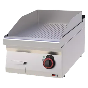 Grilovací deska 40x51 elektrická rýhovaná bez podestavby 400 V | REDFOX - FTR 70/04 E