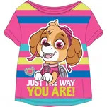 Dívčí bavlněné tričko Paw Patrol, vel. 116