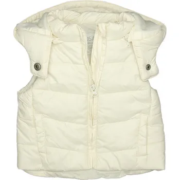 Kojenecká kombinéza VESTA LOSAN S KAPUCÍ, BÍLÁ Velikost: 86