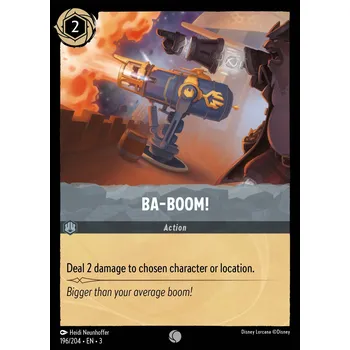 Karetní hra Ba-Boom! 196/204 - Into the Inklands Typ karty: Foil