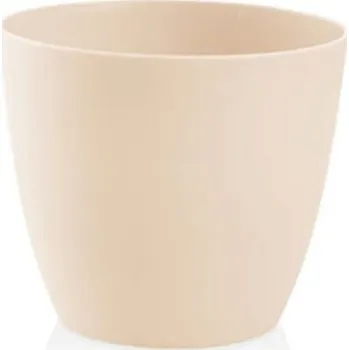 Květináč Plastkon Květináč dekorativní ELLA pr.11 cm pískový