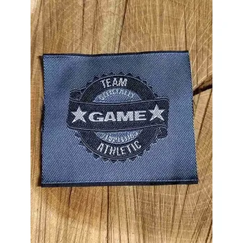 Nášivka Nášivka Game barva šedá