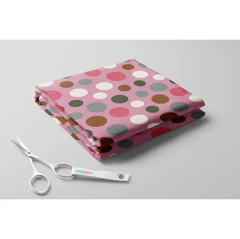 Softshell zimní, Puntíky Barva: Starorůžová