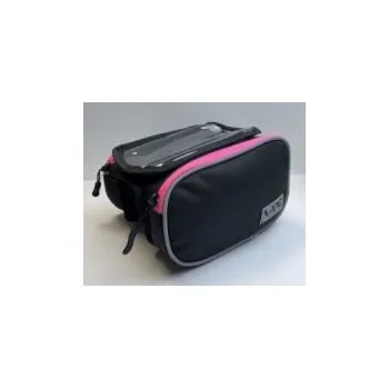 brašna na kolo Brašna přední na mobil Vape Lady černá/růžová