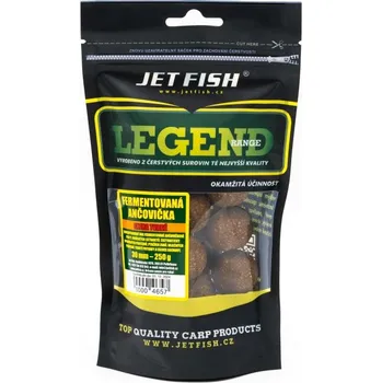 Boilies Jet Fish Extra Tvrdé Boilie Legend Range Fermentovaná Ančovička 250g Hmotnost: 250g, Průměr: 20mm