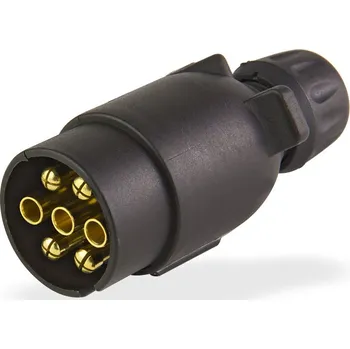 Přívěs k motorovému vozidlu DEMA Plastová zástrčka 7-pólová