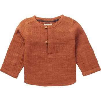 TRIČKO - BLŮZA NOPPIES SWINTON, ORANŽOVOHNĚDÉ Velikost: 50