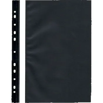 Rychlovazač s euroděrováním A4, černý