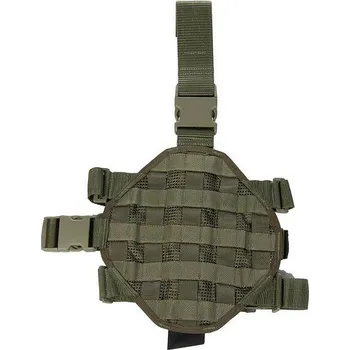 Airsoft Stehenní závěsný Molle panel orig. AČR - OLIV (Stehenní molle panel určený k pohodlnému uchycení taktické výstroje AČR, kterou potřebujete mít rychle k dispozici, jako jsou zbraně, zásobníky atd…)