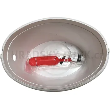 PLASTOVÁ NÁDRŽ NA VODU, objem 6 litrů, bílá