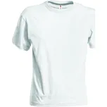 PAYPERWEAR Tričko s krátkým rukávem SUNSET, výztuhy ramen - L / Bílá