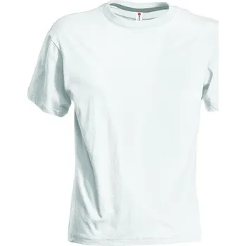 Pánská móda PAYPERWEAR Tričko s krátkým rukávem SUNSET, výztuhy ramen - L / Bílá