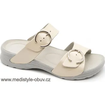 Dámská zdravotní obuv MEDISTYLE BERTA 3BER-T12 pantofel béžový , béžová - 40