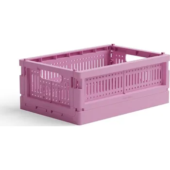 Úložný box Skládací přepravka mini Made Crate - soft fuschia