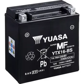 Motobaterie YUASA YTX20H-BS 12V 18Ah motobaterie - originální