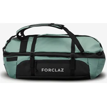 Sportovní taška SIMOND Turistická taška Duffel 500 Extend 30–40 l ZELENÁ|ČERNÁ