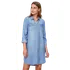 Dámské šaty Vero Moda Silla 10184172 modré/světle modrý denim, XS