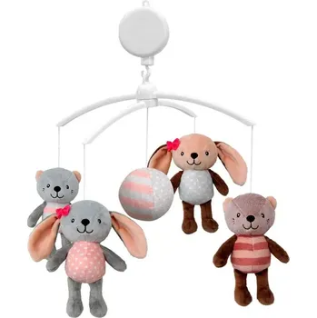 Kolotoč nad postýlku Kolotoč nad postýlku Baby Mix Králík a přátelé (45510)