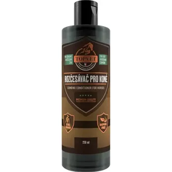 Kosmetika pro koně Topvet Rozčesávač a lesk pro koně 500 ml