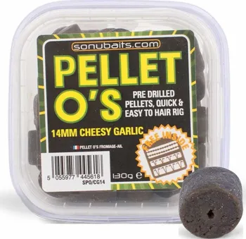 Sonubaits Pellet O'S Cheesy Garlic 14 mm 130 g