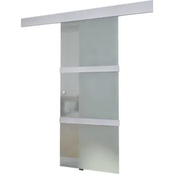 Interiérové dveře Posuvné dveře 60266 sklo/hliník 76/205 stříbrné