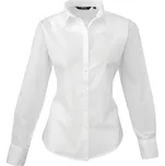 Premier Workwear Dámská košile s dlouhým rukávem PR300 White 42 (L/14)